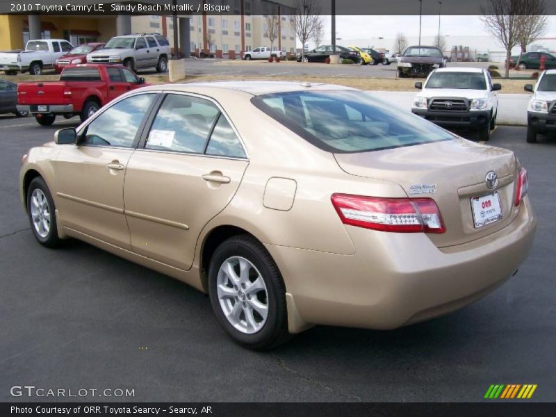 Sandy Beach Metallic / Bisque 2010 Toyota Camry LE