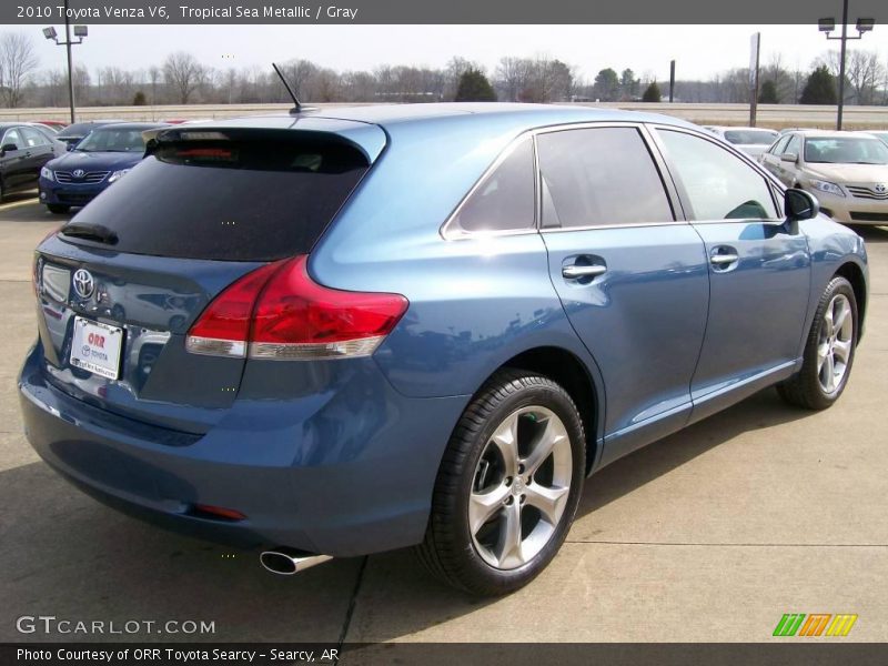 Tropical Sea Metallic / Gray 2010 Toyota Venza V6