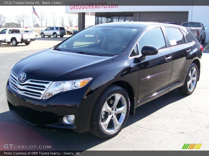 Black / Ivory 2010 Toyota Venza V6