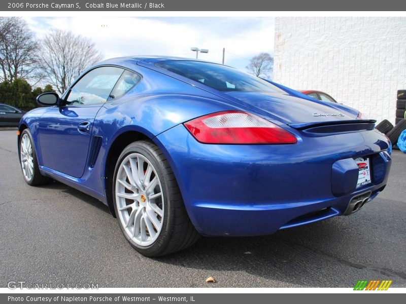 Cobalt Blue Metallic / Black 2006 Porsche Cayman S