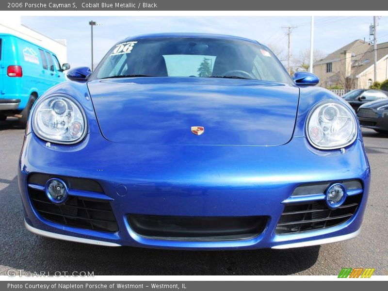 Cobalt Blue Metallic / Black 2006 Porsche Cayman S