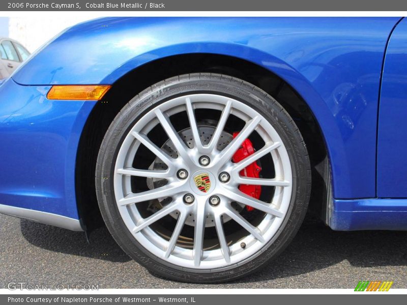 Cobalt Blue Metallic / Black 2006 Porsche Cayman S