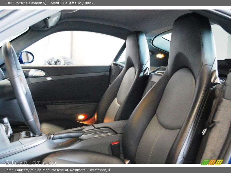 Cobalt Blue Metallic / Black 2006 Porsche Cayman S