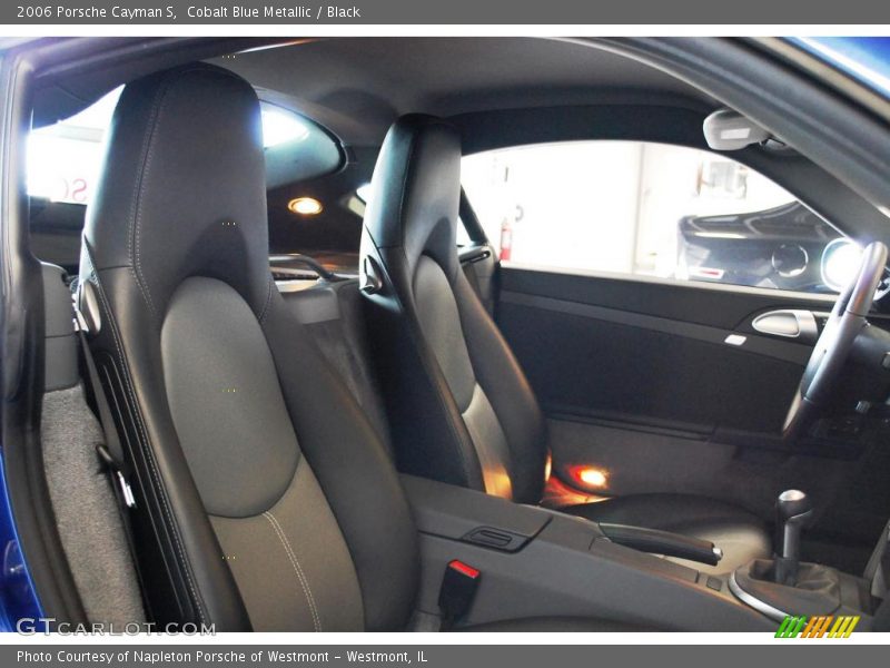 Cobalt Blue Metallic / Black 2006 Porsche Cayman S