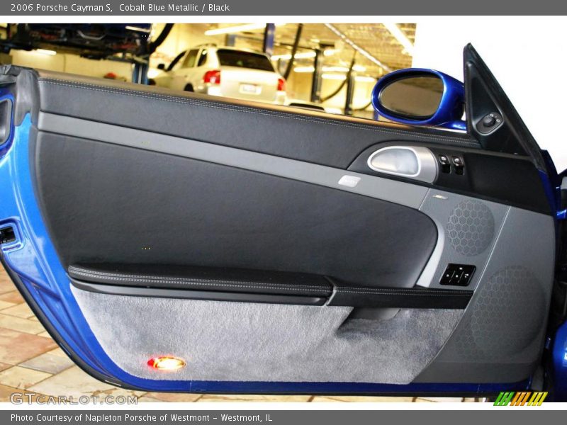 Cobalt Blue Metallic / Black 2006 Porsche Cayman S