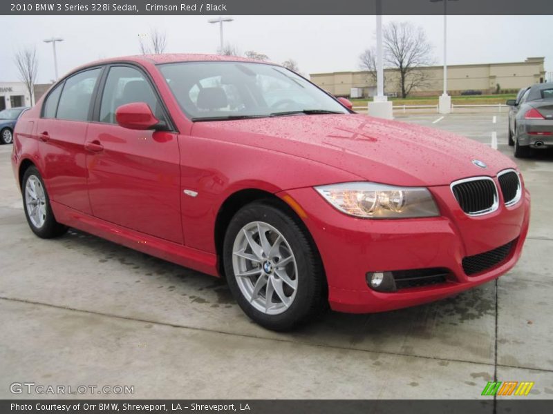 Crimson Red / Black 2010 BMW 3 Series 328i Sedan