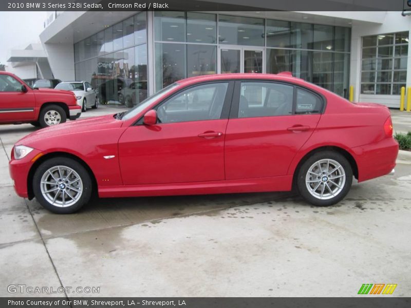 Crimson Red / Black 2010 BMW 3 Series 328i Sedan