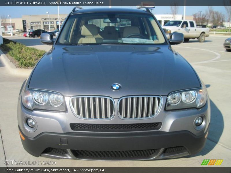 Space Gray Metallic / Sand Beige 2010 BMW X3 xDrive30i