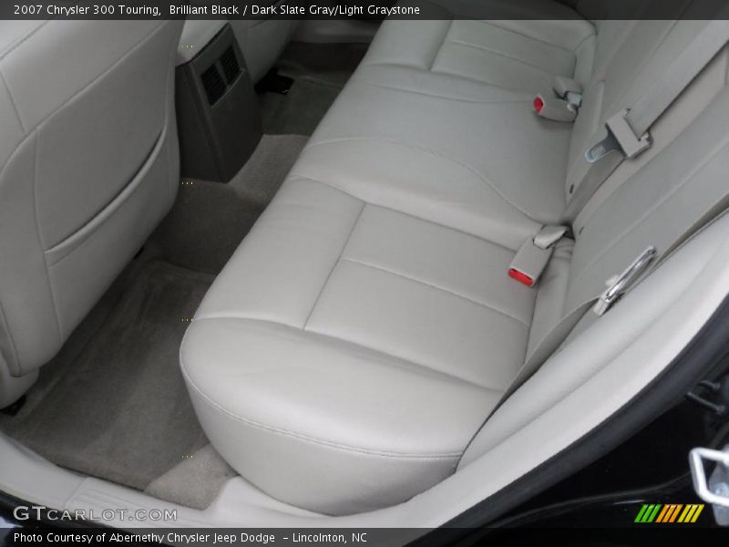Brilliant Black / Dark Slate Gray/Light Graystone 2007 Chrysler 300 Touring