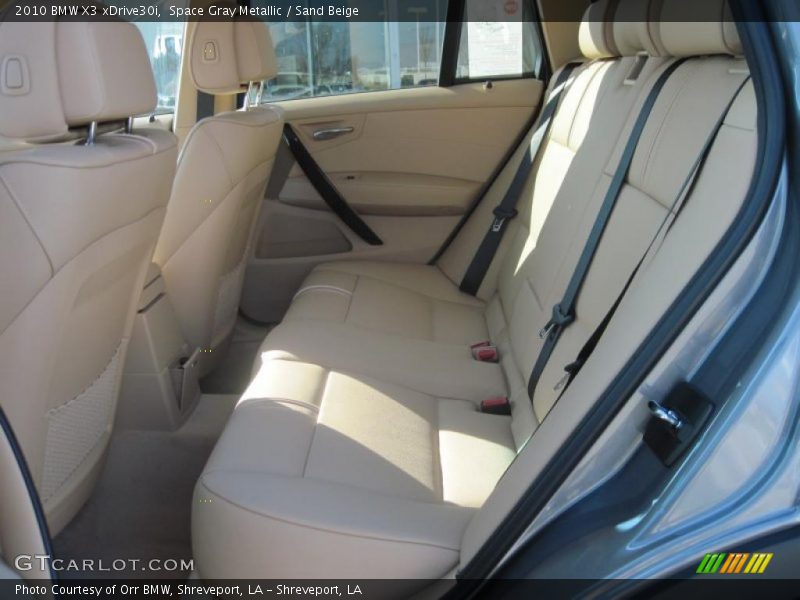 Space Gray Metallic / Sand Beige 2010 BMW X3 xDrive30i