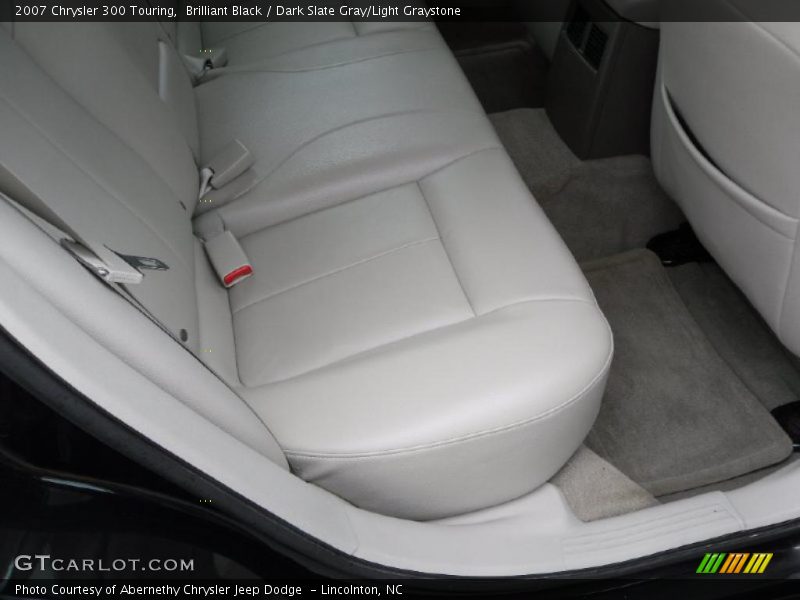 Brilliant Black / Dark Slate Gray/Light Graystone 2007 Chrysler 300 Touring