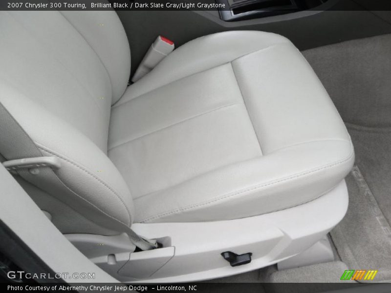 Brilliant Black / Dark Slate Gray/Light Graystone 2007 Chrysler 300 Touring