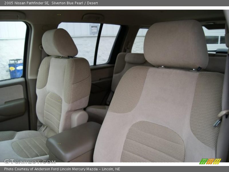Silverton Blue Pearl / Desert 2005 Nissan Pathfinder SE