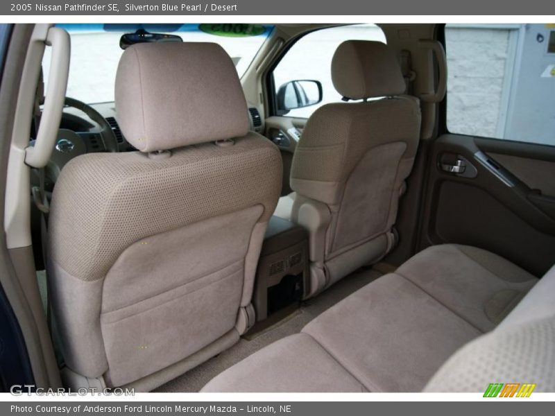 Silverton Blue Pearl / Desert 2005 Nissan Pathfinder SE
