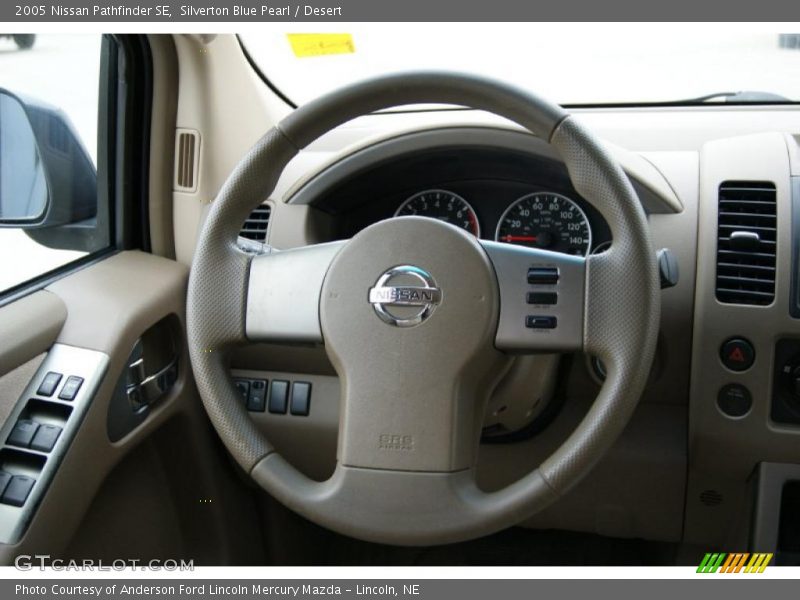 Silverton Blue Pearl / Desert 2005 Nissan Pathfinder SE