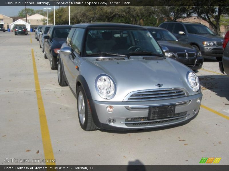 Pure Silver Metallic / Space Grey/Panther Black 2005 Mini Cooper Hardtop
