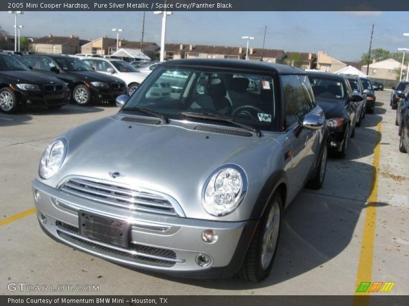 Pure Silver Metallic / Space Grey/Panther Black 2005 Mini Cooper Hardtop