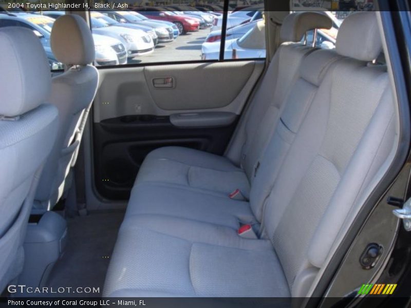 Black / Ash 2004 Toyota Highlander I4