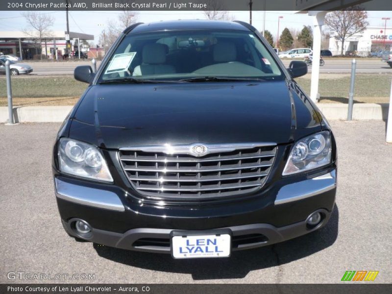 Brilliant Black Crystal Pearl / Light Taupe 2004 Chrysler Pacifica AWD