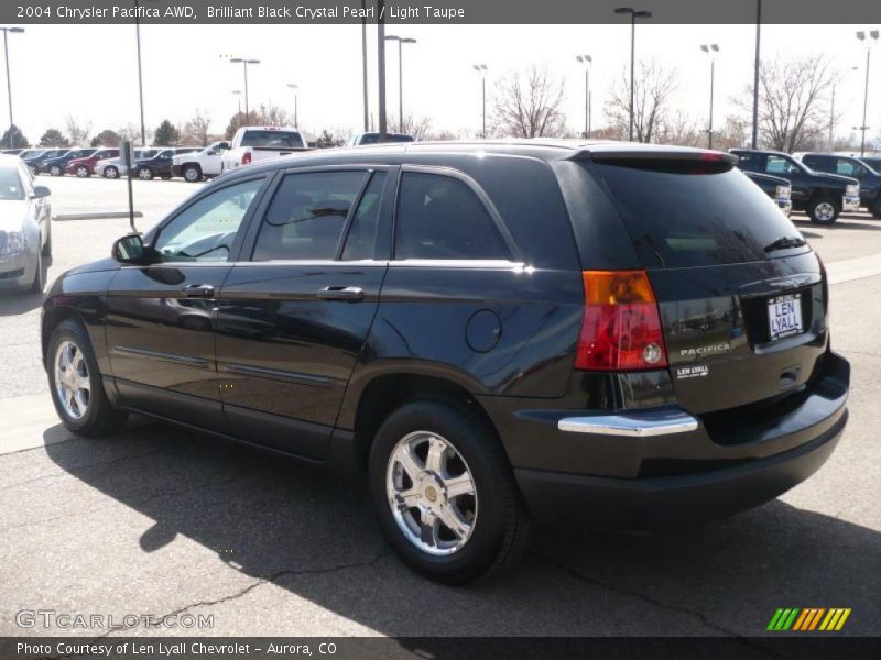Brilliant Black Crystal Pearl / Light Taupe 2004 Chrysler Pacifica AWD