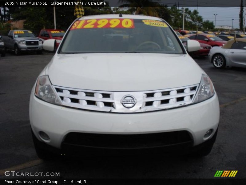 Glacier Pearl White / Cafe Latte 2005 Nissan Murano SL