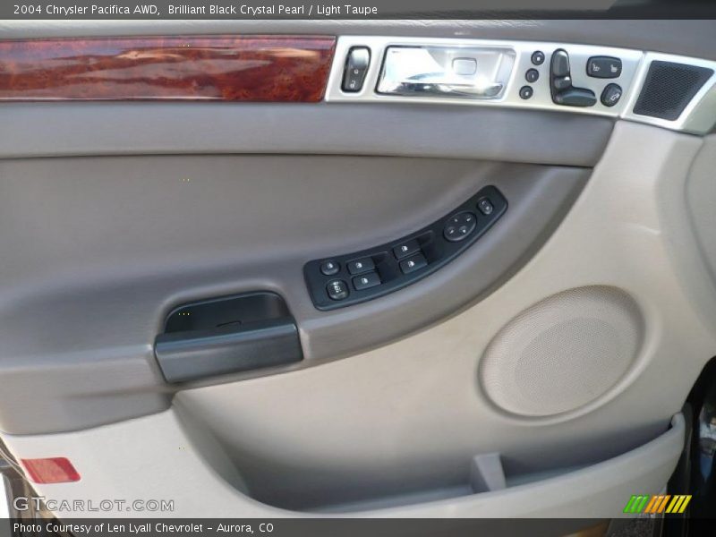 Brilliant Black Crystal Pearl / Light Taupe 2004 Chrysler Pacifica AWD