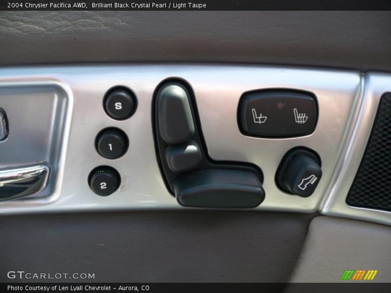 Brilliant Black Crystal Pearl / Light Taupe 2004 Chrysler Pacifica AWD
