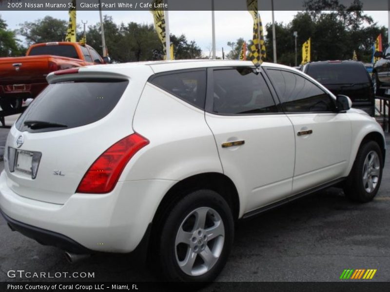Glacier Pearl White / Cafe Latte 2005 Nissan Murano SL