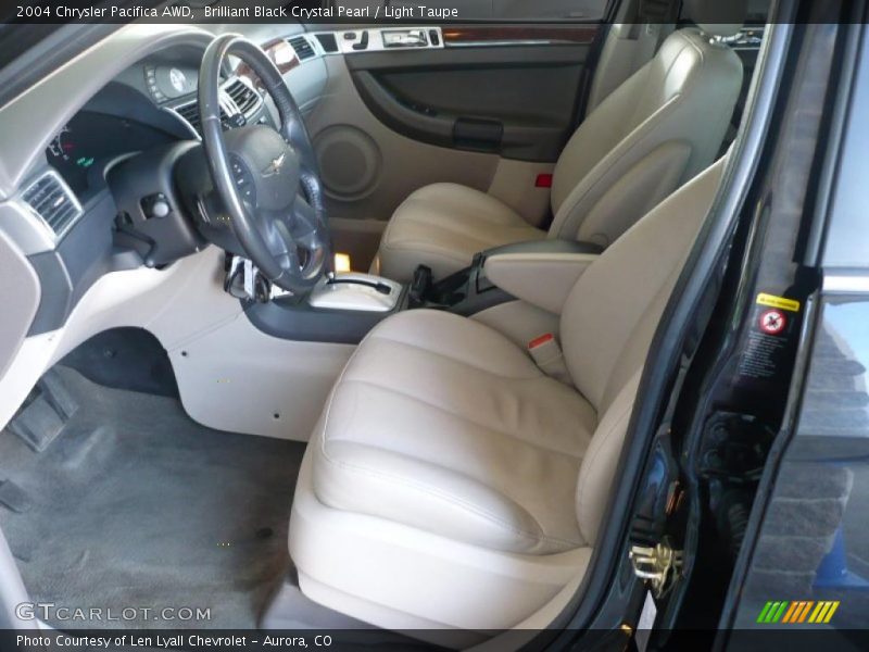 Brilliant Black Crystal Pearl / Light Taupe 2004 Chrysler Pacifica AWD