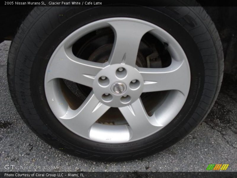 Glacier Pearl White / Cafe Latte 2005 Nissan Murano SL