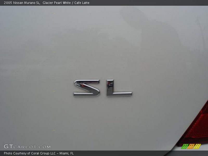 Glacier Pearl White / Cafe Latte 2005 Nissan Murano SL