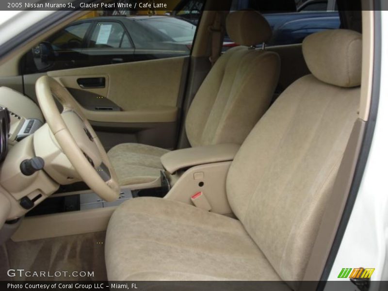 Glacier Pearl White / Cafe Latte 2005 Nissan Murano SL