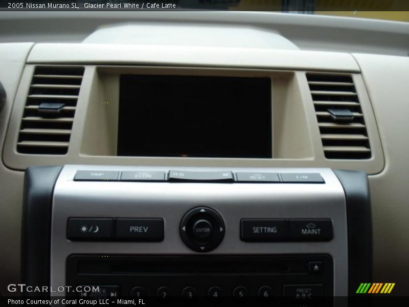 Glacier Pearl White / Cafe Latte 2005 Nissan Murano SL
