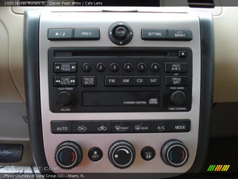 Glacier Pearl White / Cafe Latte 2005 Nissan Murano SL