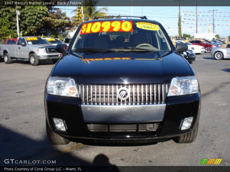 Black / Pebble 2007 Mercury Mariner Luxury