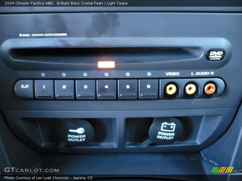 Brilliant Black Crystal Pearl / Light Taupe 2004 Chrysler Pacifica AWD