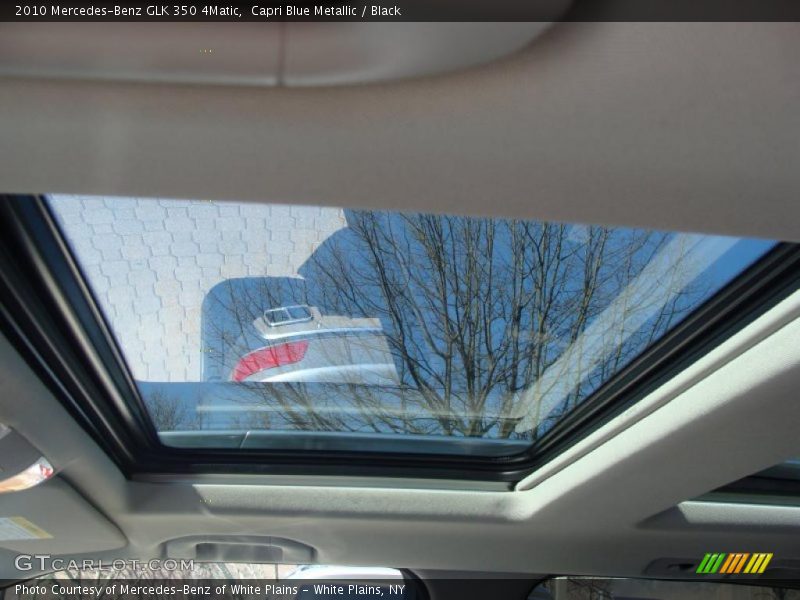Capri Blue Metallic / Black 2010 Mercedes-Benz GLK 350 4Matic