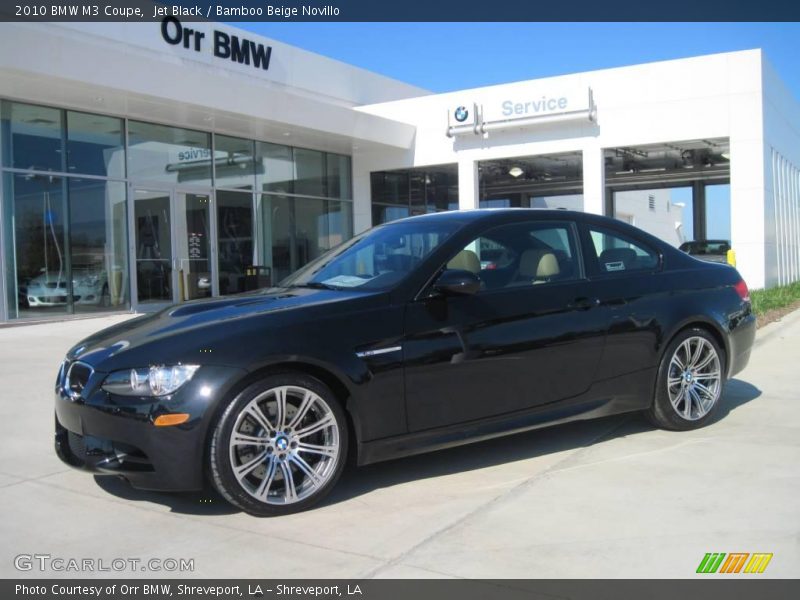 Jet Black / Bamboo Beige Novillo 2010 BMW M3 Coupe