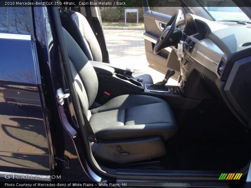 Capri Blue Metallic / Black 2010 Mercedes-Benz GLK 350 4Matic
