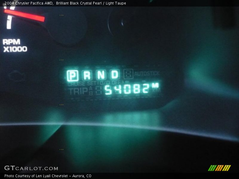 Brilliant Black Crystal Pearl / Light Taupe 2004 Chrysler Pacifica AWD