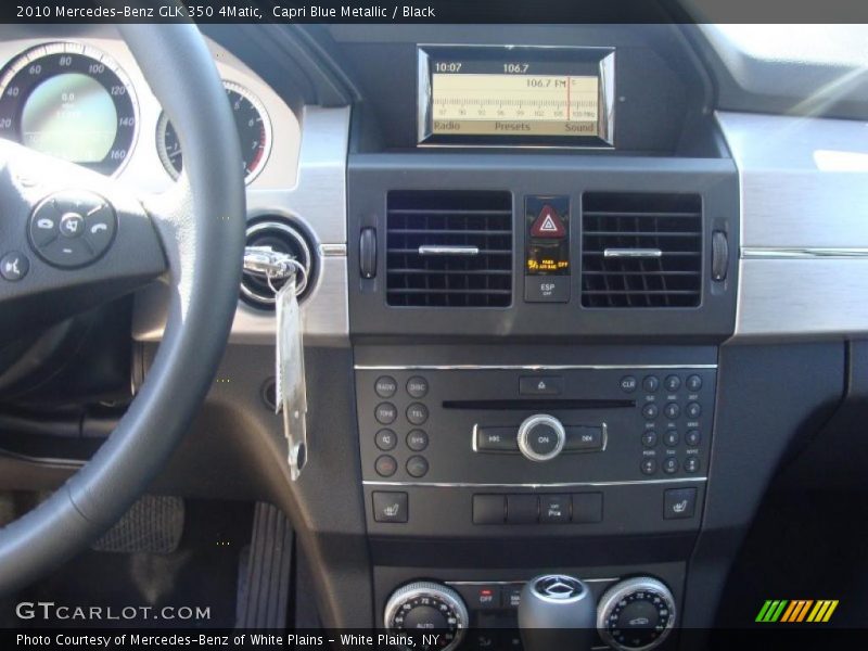 Capri Blue Metallic / Black 2010 Mercedes-Benz GLK 350 4Matic