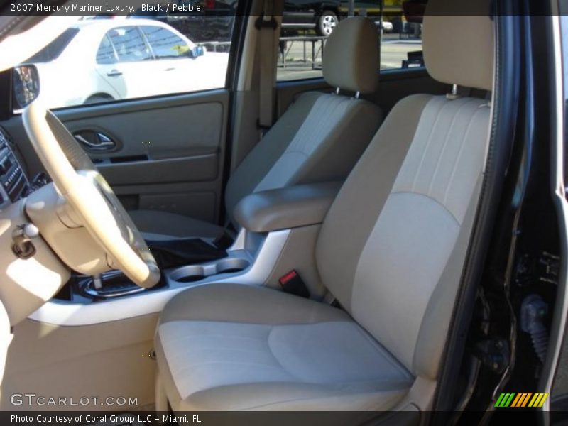 Black / Pebble 2007 Mercury Mariner Luxury
