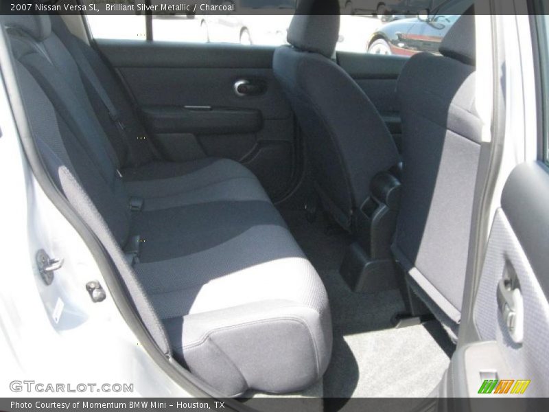 Brilliant Silver Metallic / Charcoal 2007 Nissan Versa SL