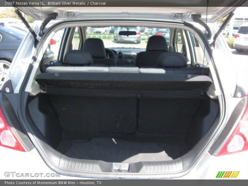 Brilliant Silver Metallic / Charcoal 2007 Nissan Versa SL