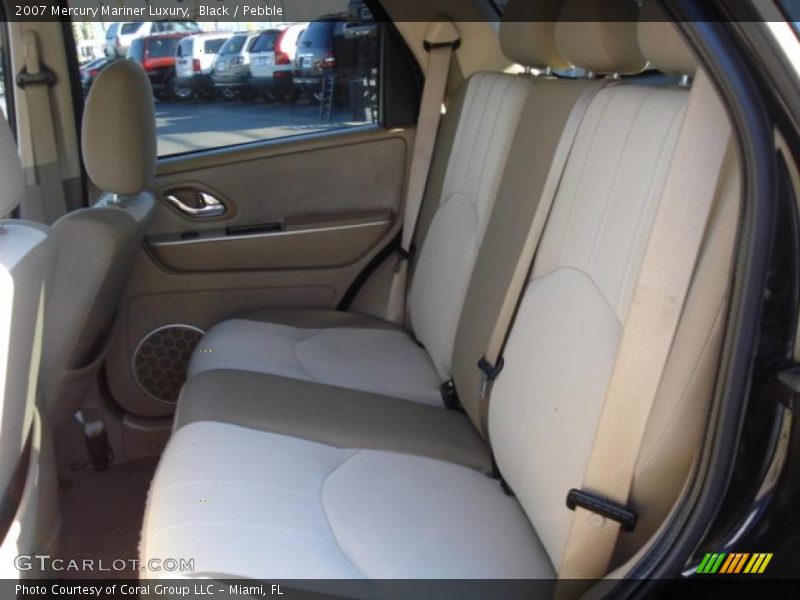 Black / Pebble 2007 Mercury Mariner Luxury