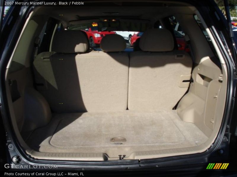Black / Pebble 2007 Mercury Mariner Luxury