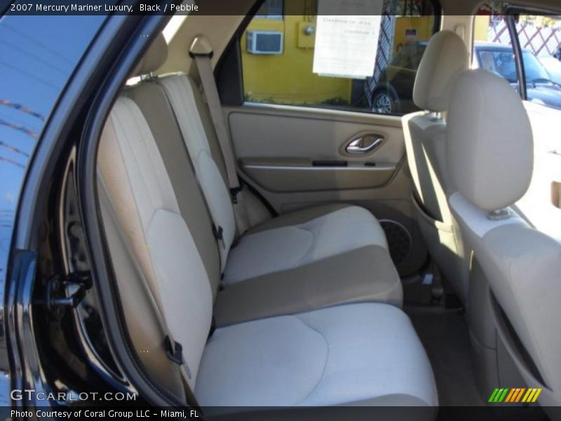 Black / Pebble 2007 Mercury Mariner Luxury