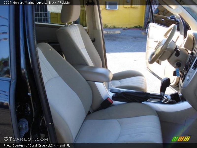 Black / Pebble 2007 Mercury Mariner Luxury