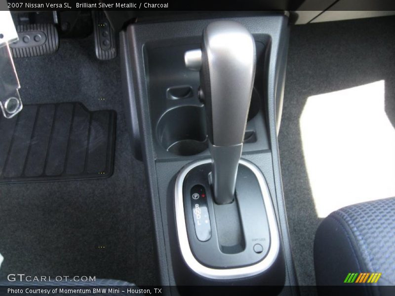 Brilliant Silver Metallic / Charcoal 2007 Nissan Versa SL
