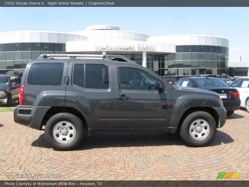 Night Armor Metallic / Graphite/Steel 2009 Nissan Xterra X